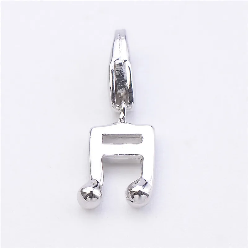 

GUULI Music Note Bracelet Necklace Charms Pendant With Lobster Clasps