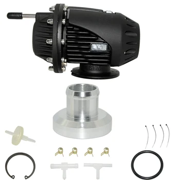 Pacote Turbo sopro Fora Da Válvula BOV Original Logotipo Original 4 SSQV SQV IV Preto de Alto Desempenho
