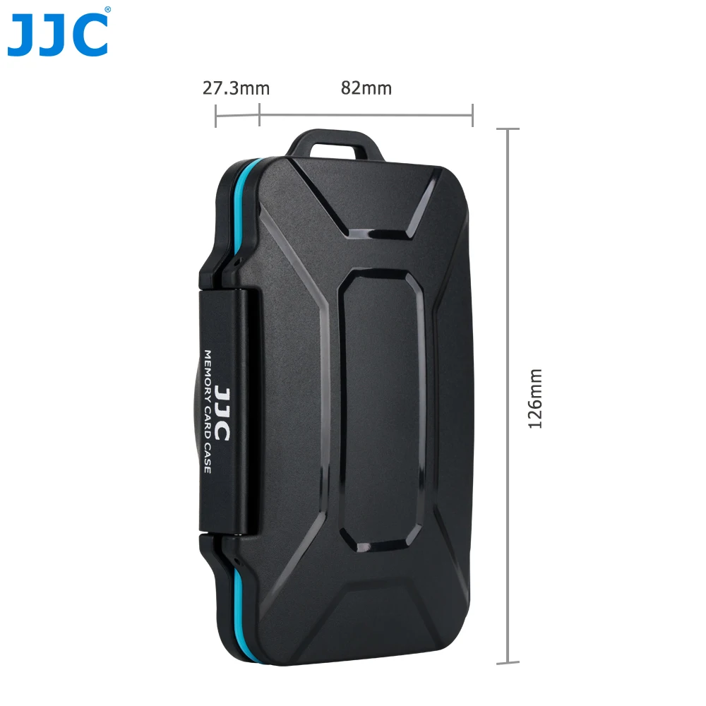 JJC MCR-STS27 чехол для карты памяти жесткий чехол может хранить SD x 7, TF x 16, Micro SIM x 2, Nano SIM x 2 для карт Canon/Nikon/Sonyi/Olympus