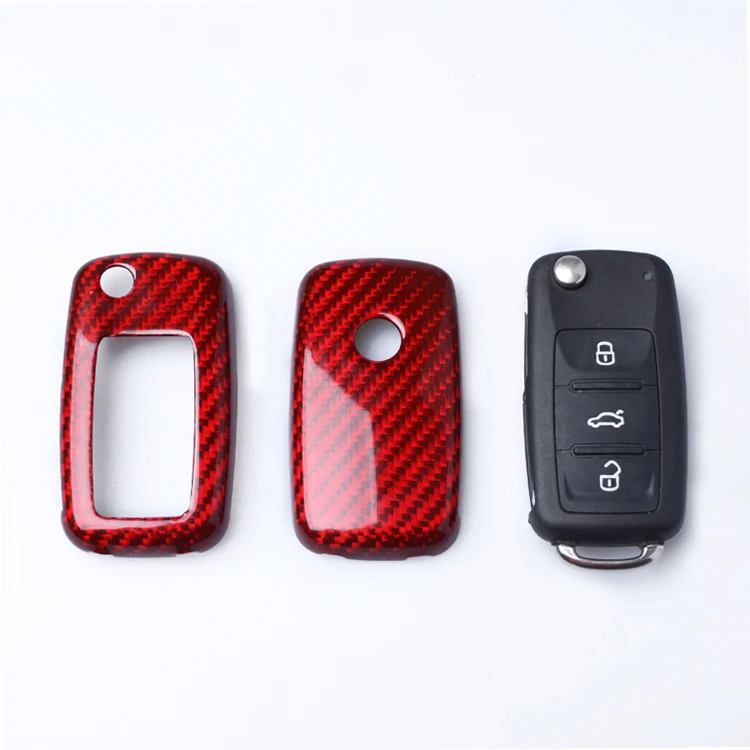 Чехол книжка DEE из углеродного волокна для Volkswagen VW Polo Sonata Passat Tiguan Touran Jetta Bora Bettles