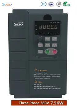 

SJZO 511 Series Heavy Load AC Drive Vector Control Inverter Frequency Inverter VFD 380V 3 Phase 7.5KW Fan PUMP CNC Spindle Motor