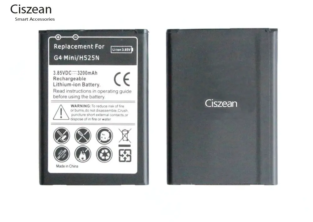 Сменный аккумулятор 3200 мАч для LG H525N G4 mini G4mini Beat G4Beat G4C G4S H735T + код отслеживания|battery