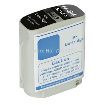 

4 Black Compatible ink Cartridge For HP84 hp 84, For Designjet 90r/10ps/20ps/50ps/30/120/130 Business Inkjet2600 printer