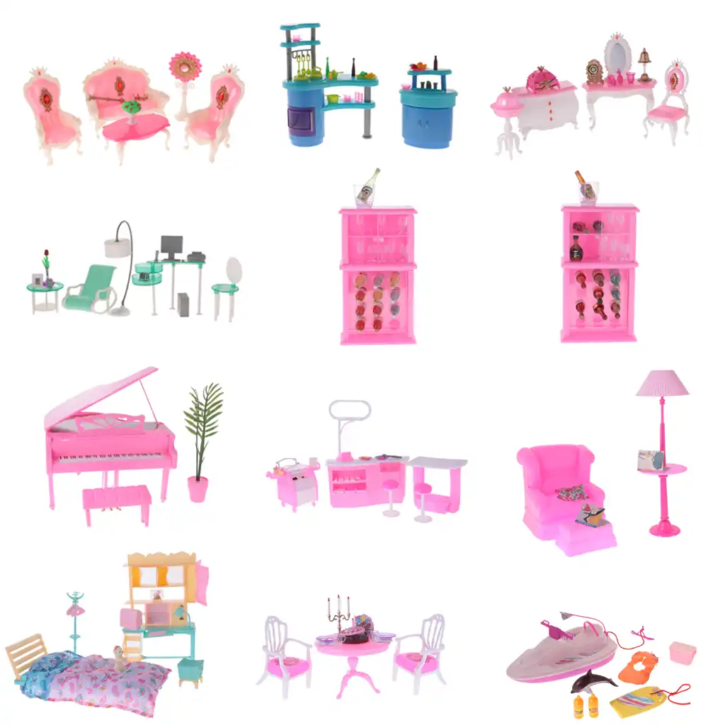plastic barbie furniture