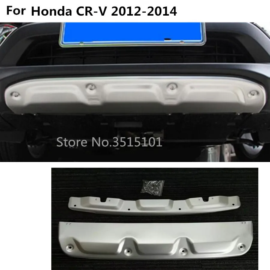 

Автомобильный хромированный ABS-пластик, передняя и задняя Φ, отделка порога 2 шт. для Honda CRV бампер задняя дверь 2012 2013 2014 2015 2016