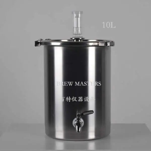 Новинка! 10L 304 Нержавеющая сталь ферментеры ликер брожения вина пива для