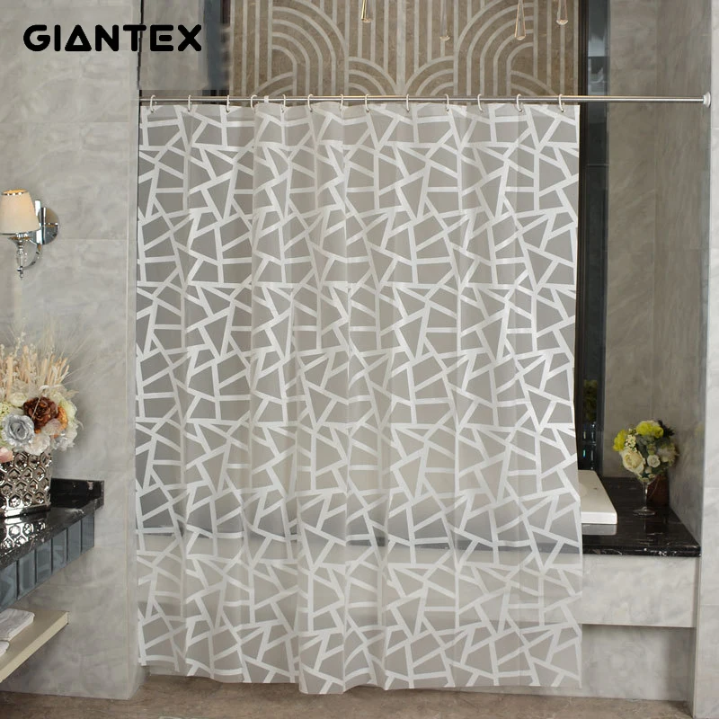 

GIANTEX PEVA Bathroom Curtain Waterproof Shower Curtains For Bathroom Cortina Ducha rideau de douche douchegordijn duschvorhang