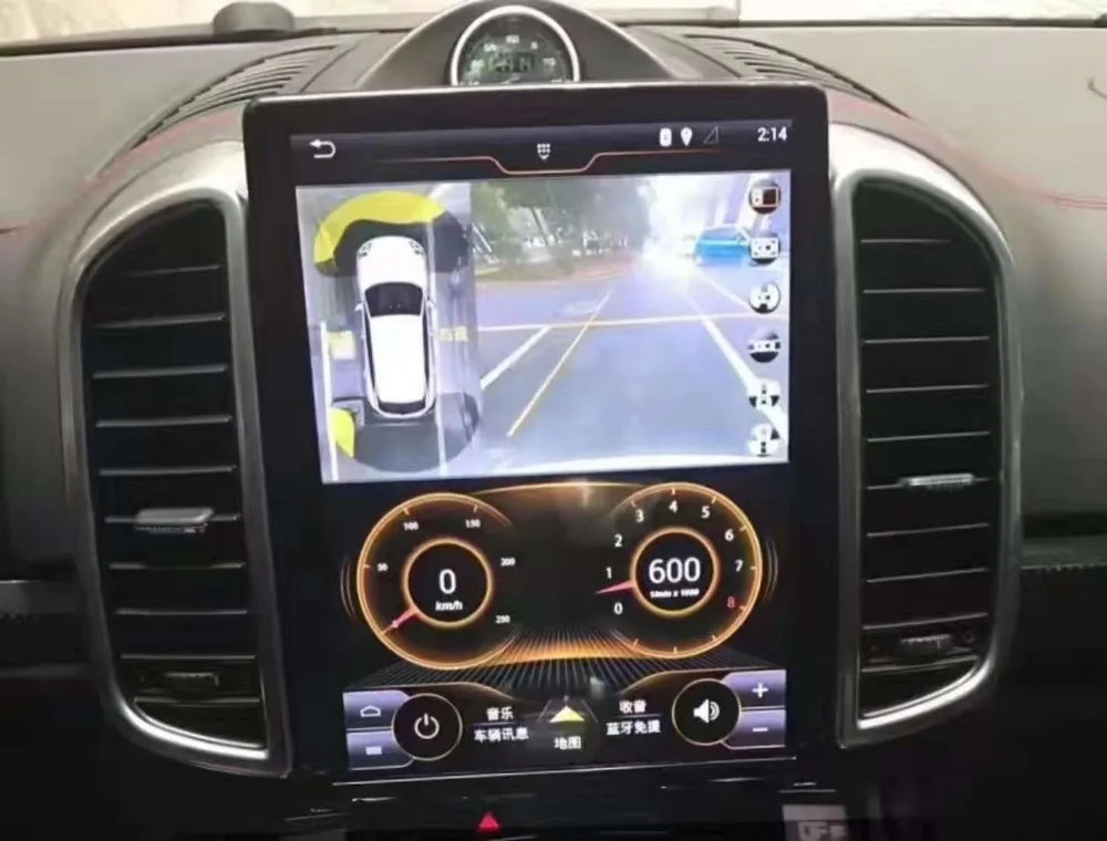 10," Android 7,1 автомобильный dvd-плеер для Porsche Cayenne(2011-) gps навигация 2G ram 3 2G B rom Радио Стерео MP5 Bluetooth Wifi