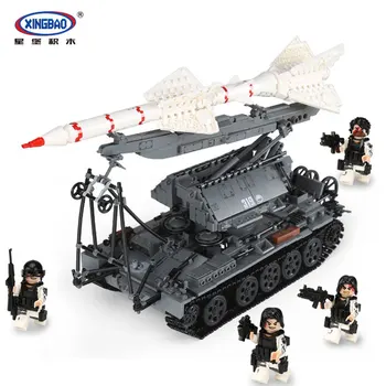 

Xingbao 06003 Military Series 1623Pcs The SA-2 Guideline Set Building Blocks Bricks Children Educational Boy`s Toys Model Gifts