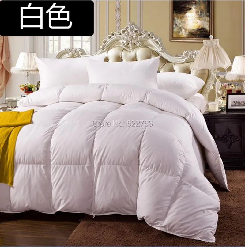 

Students & children's quilt /Goose down comforter/hotel covers/single quilt./80s Eiderdown /150*200cm filled 400g 90% goose down