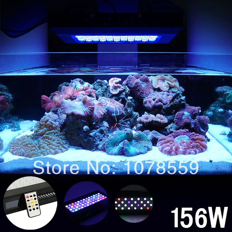 New Dimmable led aquarium light 156W smart dimming system similar