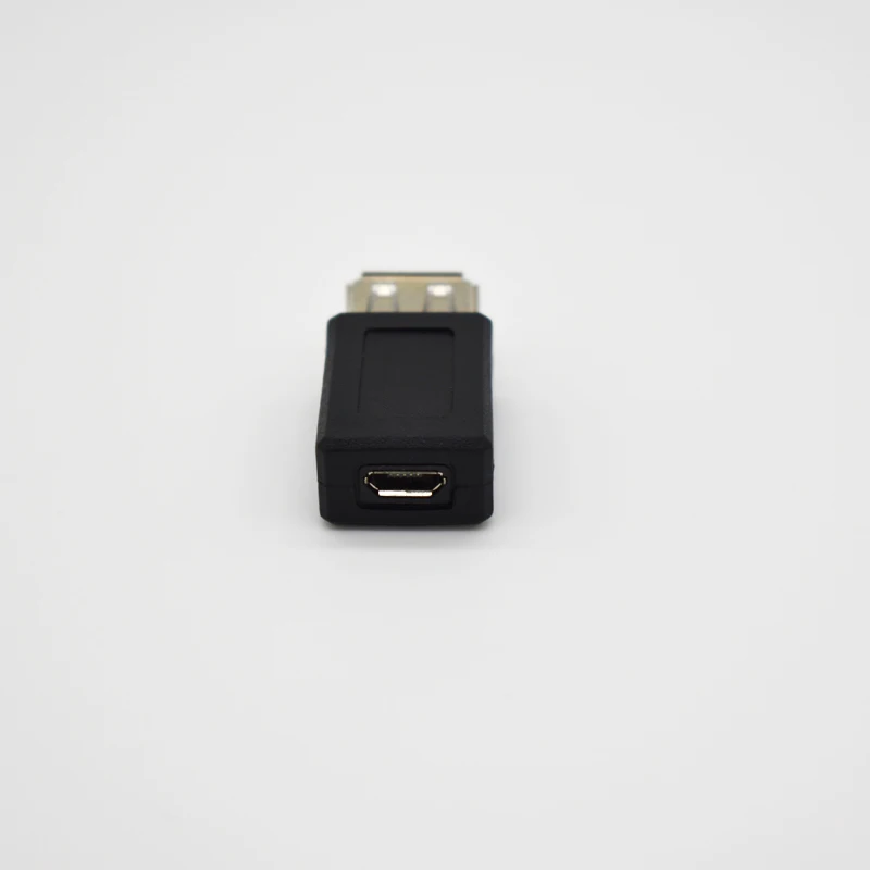 Ult-лучший USB 2,0 Тип A Женский к Micro USB Женский адаптер штекер конвертер usb 2,0 к Micro usb разъем