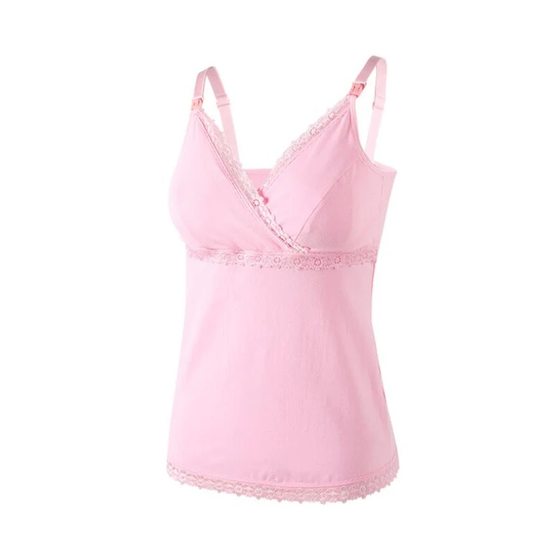 GRRCOSY Cotton Lace Nursing Bra Tank Caim Breastfeeding Pregnancy Base Set Clothes Pregnant Women Maternity Shirts Tees Pants GRRCOSY Cotton Lace Nursing Bra Tank Caim Breastfeeding Pregnancy Base Set Clothes Pregnant Women Maternity Shirts Tees Pants