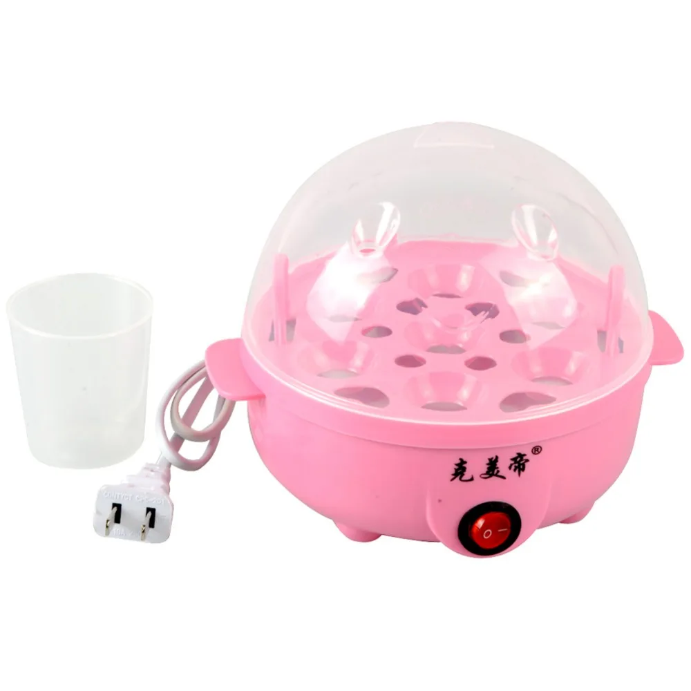  US Plug Multi-function Electric Egg Cooker for up to 7 Eggs Cooker Boiler Steamer Cooking Tools Kitchen Utensil IA343 T15 0.5 