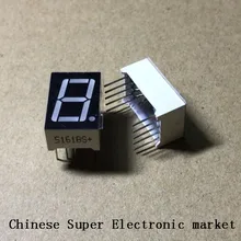 50 шт. общий анод 1 бит цифровой трубки 7 сегментов 0,5" Красный светодиодный дисплей