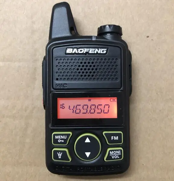 standard baofeng bf-t1 UHF 400-470MHZ 20CH baofeng T1 Mini ultra-thin micro driving BaoFeng Hotel civilian walkie talkie - Цвет: standard