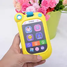 3 Colors Phone Toy Baby Learning& Educational Smartphone Model Talking Toy Musical Sound Cell Phone Children Toys for children