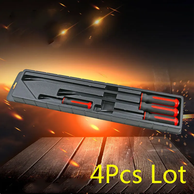

4Pcs Lot Tire Crowbar Automobiles Motorcycles Car Repair Tool Sheet Metal Tools 8'' 12'' 18'' 24'' Fine Crowbar