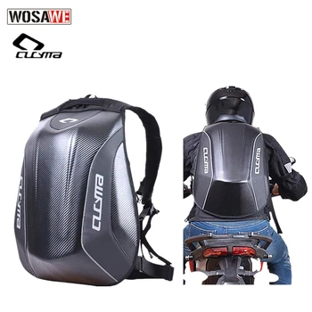 

CUCYMA Motorcycle Backpack Bag Carbon Fiber Waterproof Breathable Motocross Racing Backpack Hiking Camping Bag Computer Bag