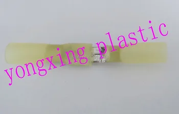 

50 pcs package Heat shrinkable Full-insulating Female and male Terminal mixed yellow each 25pcs 12-10AWG(4-6) square