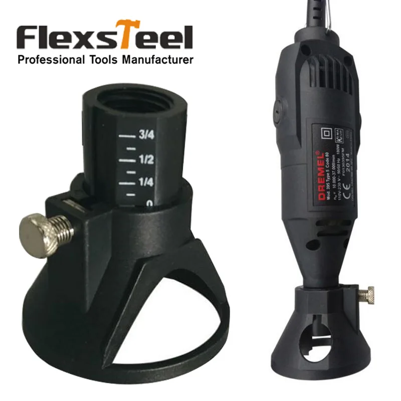 

Flexsteel Adjuestable Electric Drill Horn Fixed Base Precise Positioning for Electric Drill Grinder Power Tools Accessories