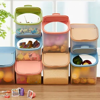 

Free Shipping Kitchen Food Storage Box Living Room Storage Bins