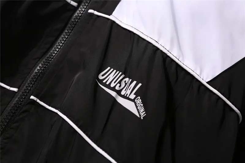 Vintage Color Block Patchwork Track Jackets 9