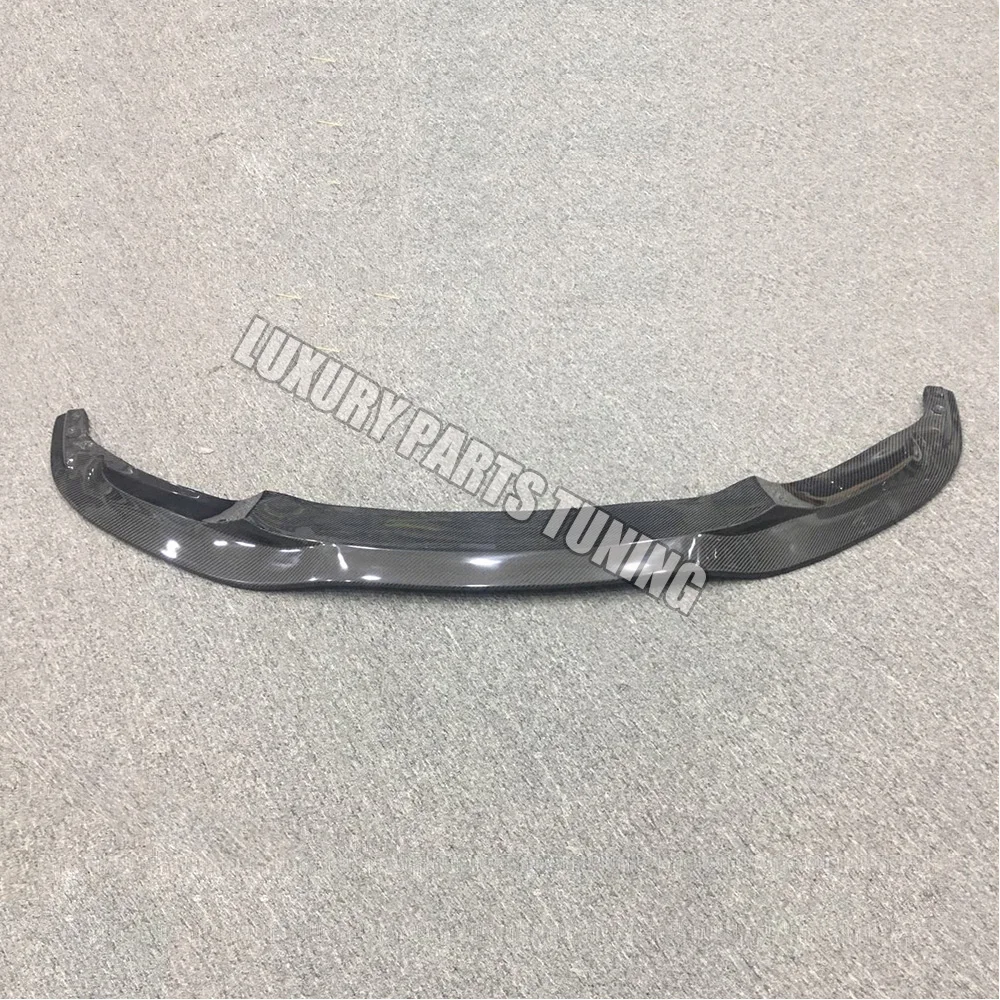 F80 F82 F83 PSM estilo fibra de carbono labio delantero para BMW F80 F82 F83 M3 M4 2012-2018 Auto alerón delantero del parachoques del coche de carreras