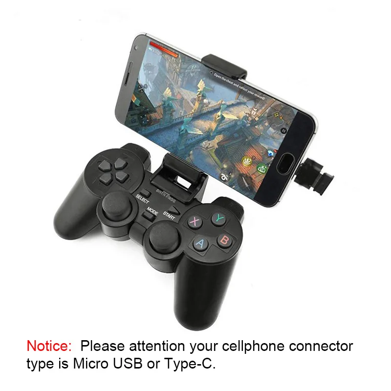 Беспроводные Игровые приставки для Android смартфона/планшета/ПК/PS3/tv Box игровой контроллер для Smart tv set top box