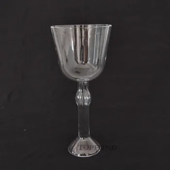 

Handle Clear different note Chakra Quartz Crystal Singing Bowl Grail 4 inch