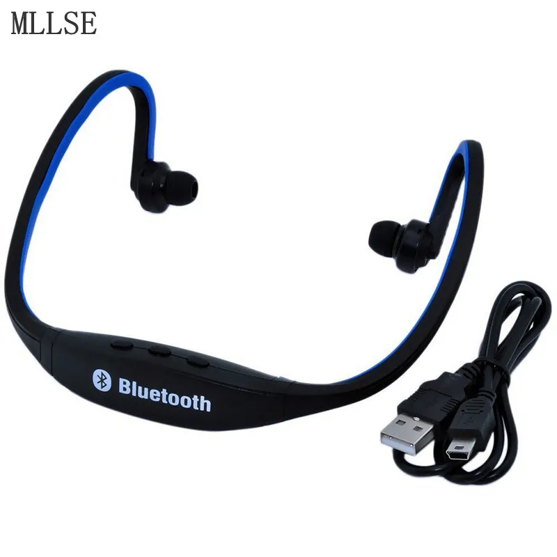 MLLSE S9 Neckband Bluetooth Headset Microphone Bluetooth Earphone Headphones Sport Wireless Headphones for Mobile Phone Xiaomi
