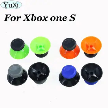 

YuXi High Quality 3D Analog for XBox One X S Controller Analogue Caps Mushroom Grips Blue Grey Green Thumb Grip Stick