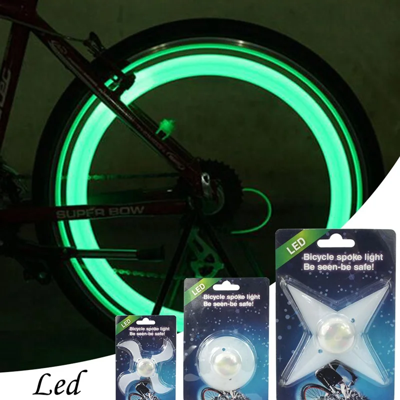 1 Pc New Star Spokes Lights Decorative Lights Bicycle Accessories