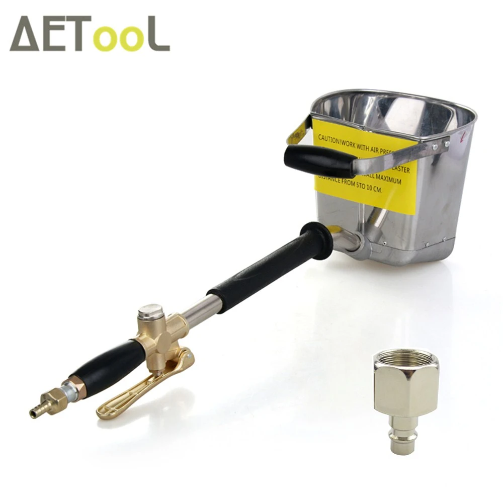 Пистолет для пескоструйной обработки AETool пистолет распылитель цемента|spray gun|hopper