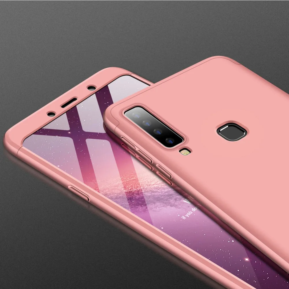 GKK чехол для Samsung S10 + Полная защита 3 в 1 PC матовый S8 S9 S10e Plus Note 8 9 10 Coque|Бамперы| |