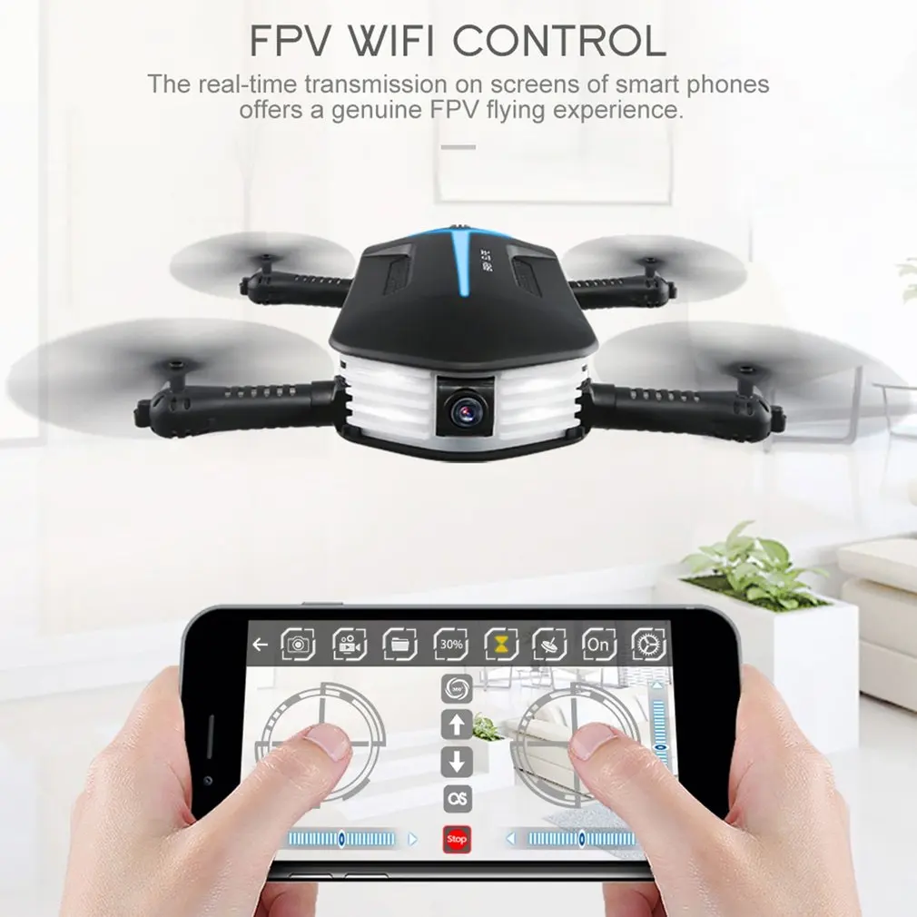 H37 Mini Baby Elfie Selfie 720P wifi FPV режим удержания высоты Безголовый g-сенсор RC Дрон Квадрокоптер вертолет RTF складной