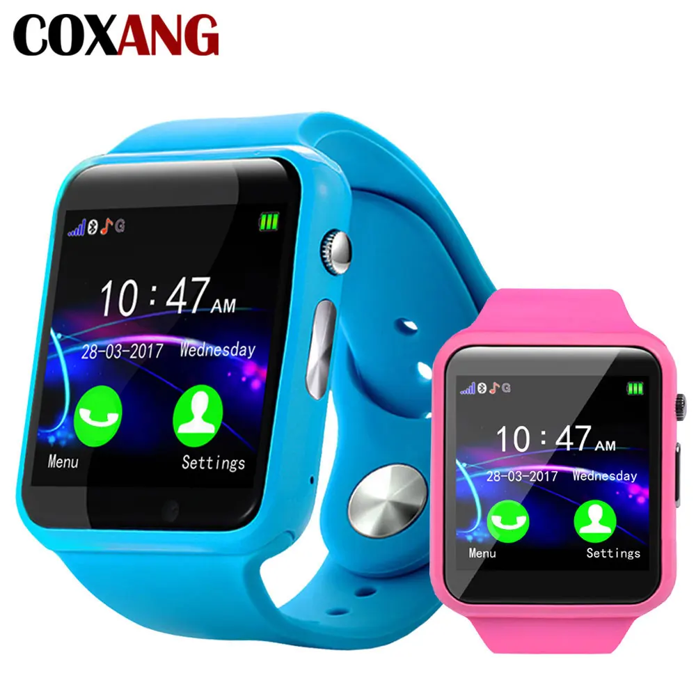 

COXANG Smart Watch For Baby Children Kids Watch Phone Support SIM Card 2G Dial Call Camera Bluetooth Smart Clock Baby Smartwatch