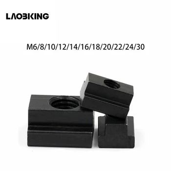 

M6 M8 M10 M12 M14 M16 M18 M20 M22 M24 M30 Black Oxide Finish Grade 8.8 Carbon Steel T-Slot Nut Tapped Through Slot Nut T-nuts