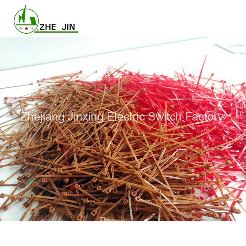 ZHEJIN (1000 шт) ZJ 3 * 80 (3 2 &quotX14lbs) цвет нейлоновый кабель галстук зеленый/черный