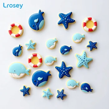 

Magnetic Refrigerator decor Resin Starfish Whale Mediterranean style Fridge Magnet Marine Souvenir diy Family Garden Decoration