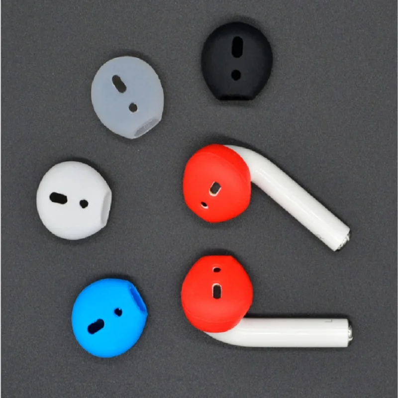 1 пара Airpods чехол для наушников силиконовый Противоскользящий ушной крючок
