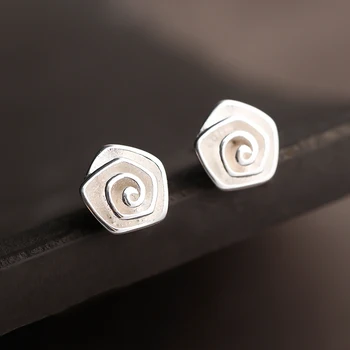 

Korean Silver Color Rose Flower Earrings For Women Wedding Bridal Earrings Pendientes Brincos Fashion Jewelry Gift