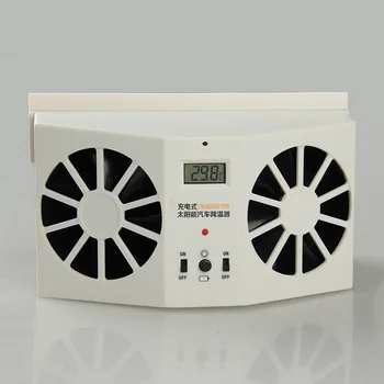 

Hot Sale Solar Sun Power Car Auto Air Vent Cool Fan Cooler Ventilation System Radiator,Can be use battery car Air Purifiers