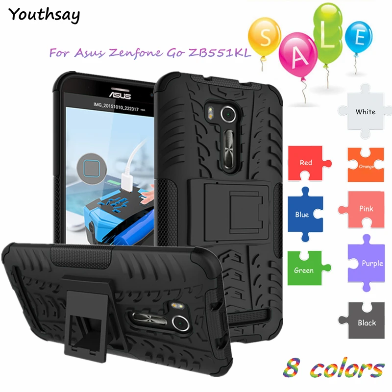 

Youthsay For Cover Case Asus Zenfone Go ZB551KL Case For Asus Zenfone Go ZB551KL Silicone Armor Cover ZB551KL ZB551 Coque
