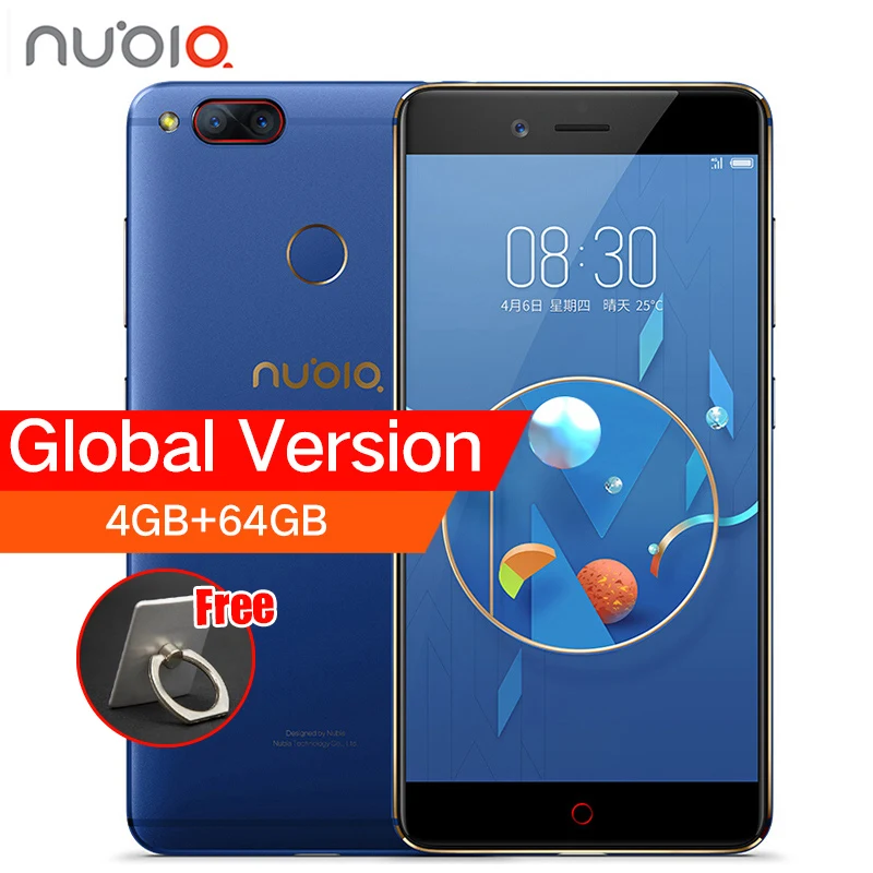 New Nubia Z17 Mini Two Back Camera Smartphone 4GB RAM 64GB ROM 5 2 Inch Snapdragon