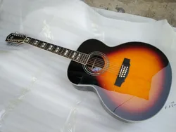 free shipping sunburst color 12 strings guild guitar best quality solid 12 string jumbo electric acoustic guitar free shipping sunburst color 12 strings guild guitar best quality solid 12 string jumbo electric acoustic guitar