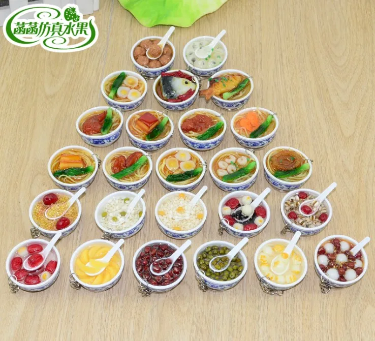 

Simulation Simulation China's sugar water model food toy key chain Plastic Crafts 8 pcs/set free shipping