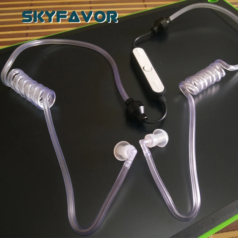 Anti radiation sport wireless earphones Air Tube Stereo headset