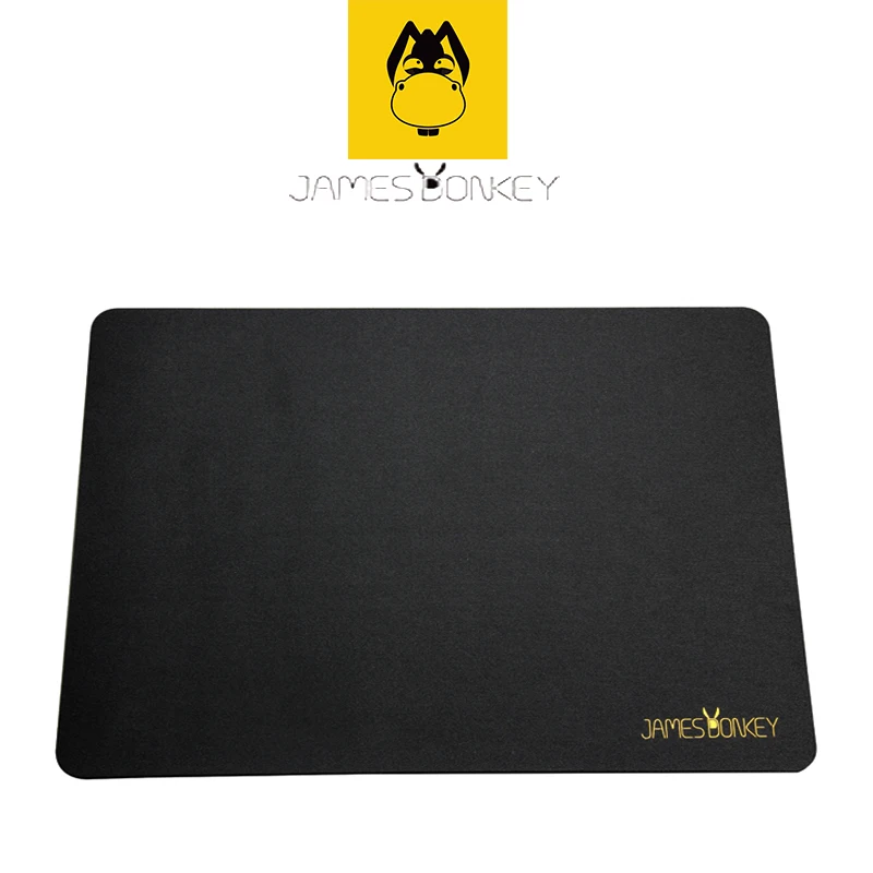Image New style unique office JD   332 super thickening laptop rug mouse pad super natural rubber non slip bottom fabric Mouse Pads
