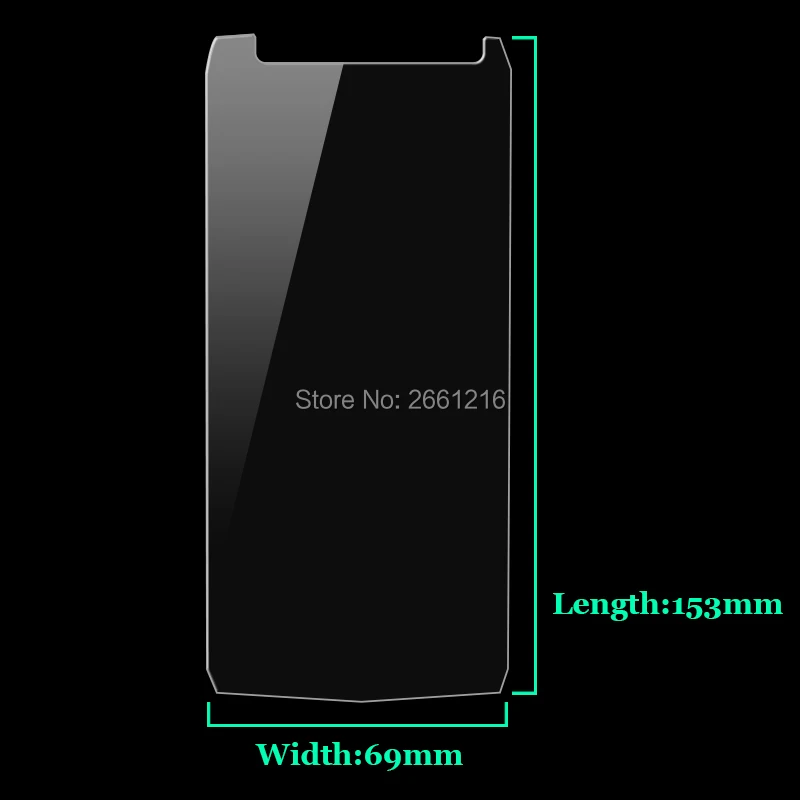 2 шт./лот закаленное стекло Для Doogee BL 12000 9H 2.5D Премиум Защитная пленка для экрана